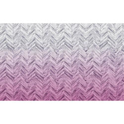 Komar Fototapete Herringbone Pink B/L: ca. 400x250 cm