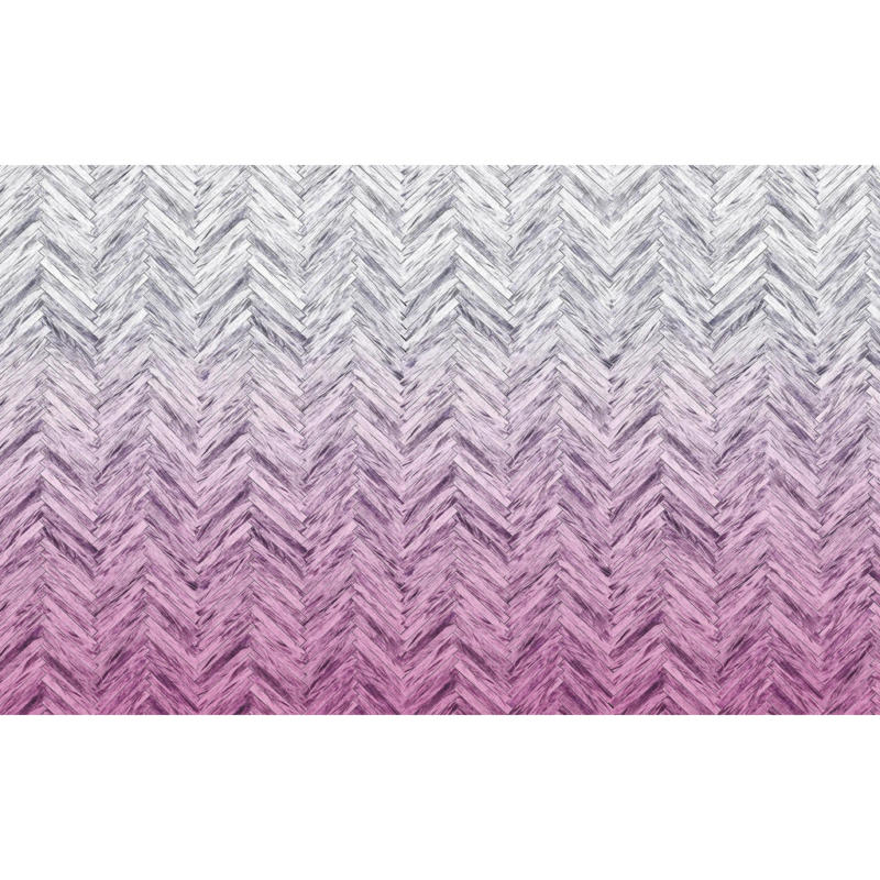 Komar Fototapete Herringbone Pink B/L: ca. 400x250 cm