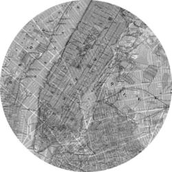 Komar Fototapete Map D: ca. 125 cm