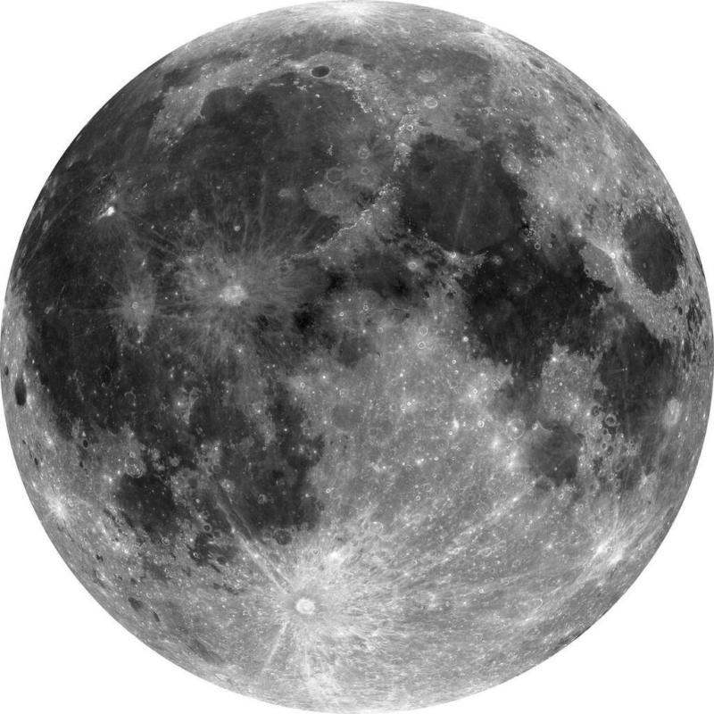 Komar Fototapete Moon D: ca. 125 cm