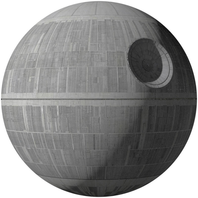 Komar Fototapete Star Wars XXL Death Star B/L: ca. 127x127 cm