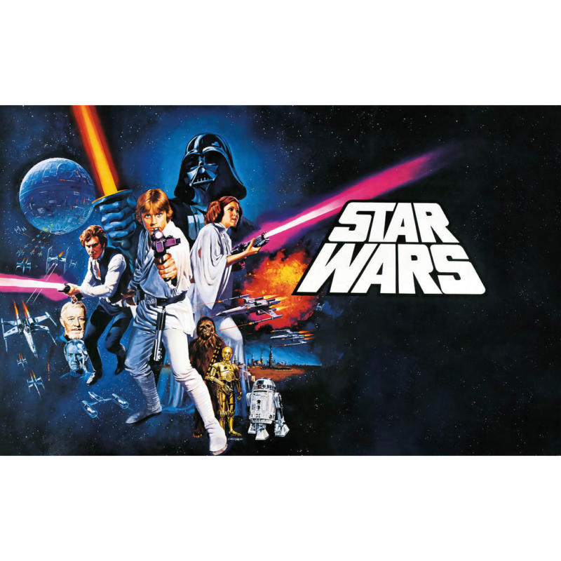 Komar Fototapete Star Wars Poster Classic 1 B/L: ca. 400x250 cm