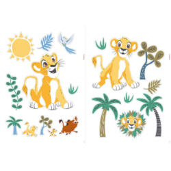 Komar Wandtattoo Lion King Faraway Oasis Lion King Faraway Oasis B/L: ca. 50x70 cm