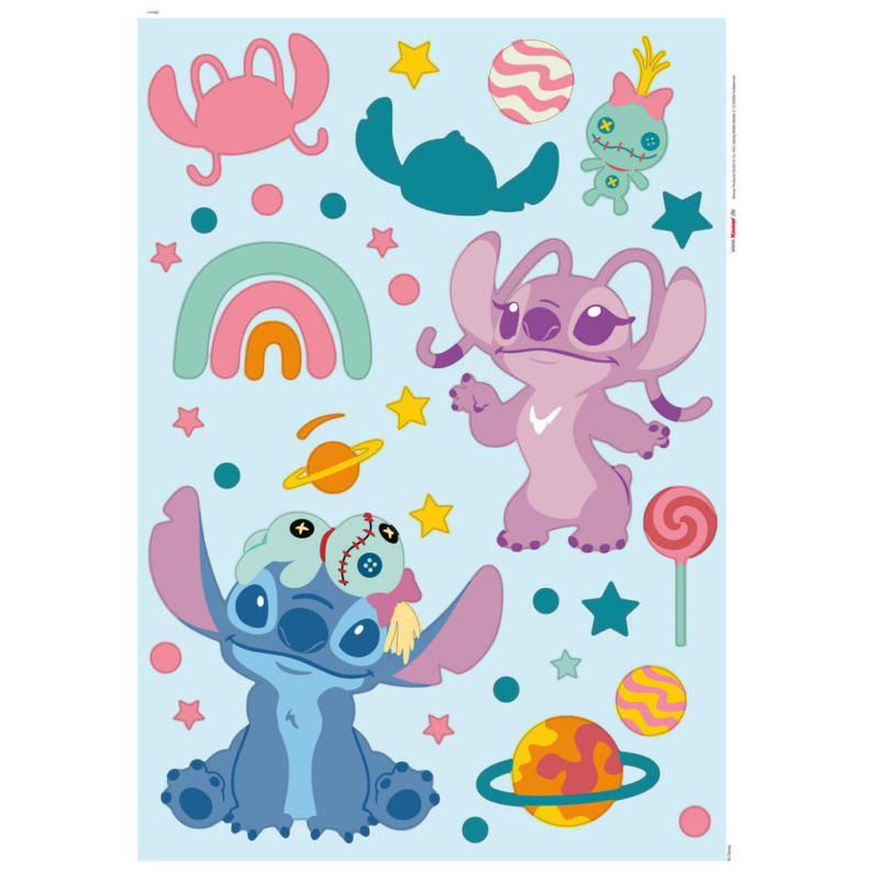 Komar Wandtattoo Stitch World Stitch World B/L: ca. 50x70 cm