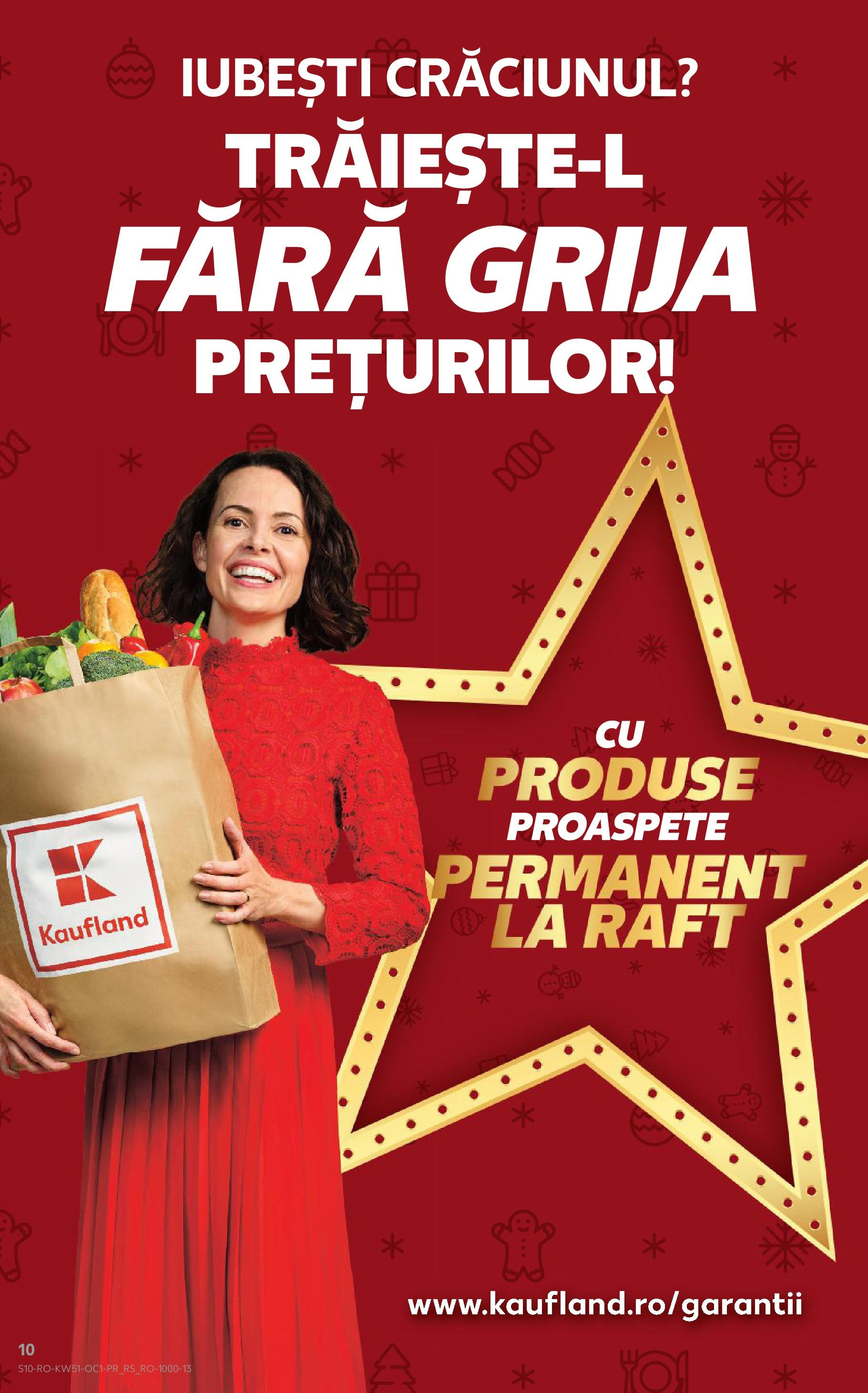 Kaufland - Catalog Kaufland până în data de 17.12.2024 15.12.2024 - Revista si Oferta | Pagină: 10 | Produse: Raft