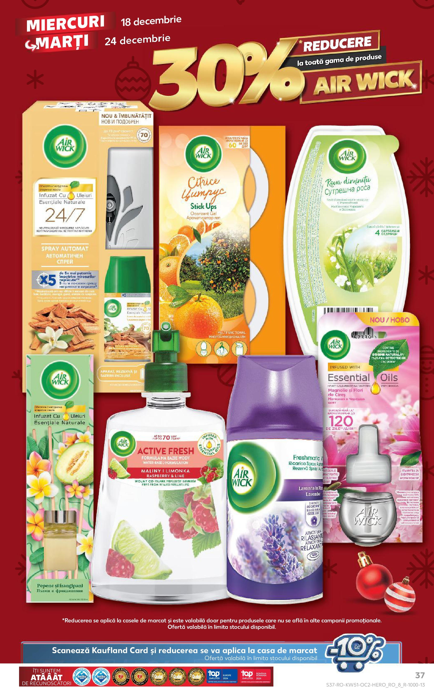 Kaufland - Catalog Kaufland până în data de 22.12.2024 17.12.2024 - Revista si Oferta | Pagină: 37 | Produse: Lime, Top, Baterii