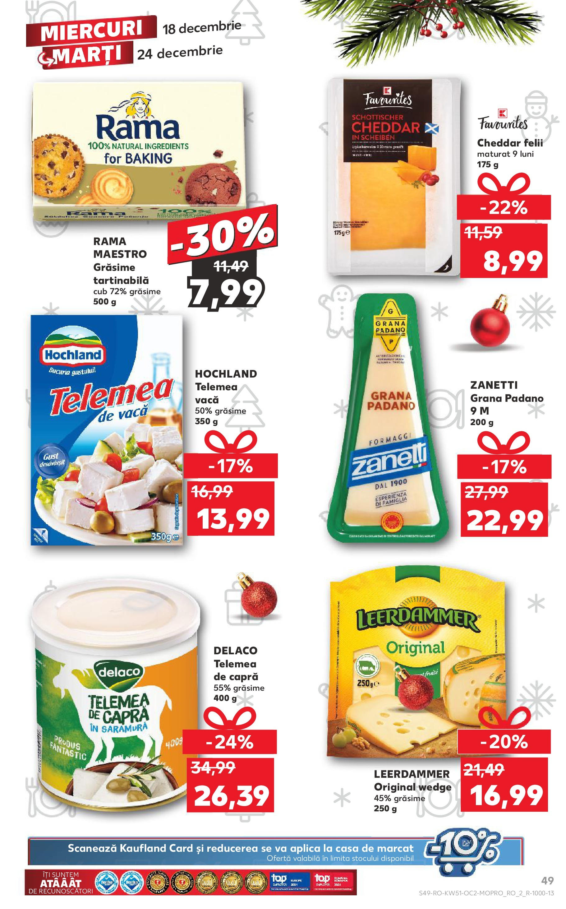 Kaufland - Catalog Kaufland până în data de 22.12.2024 17.12.2024 - Revista si Oferta | Pagină: 49