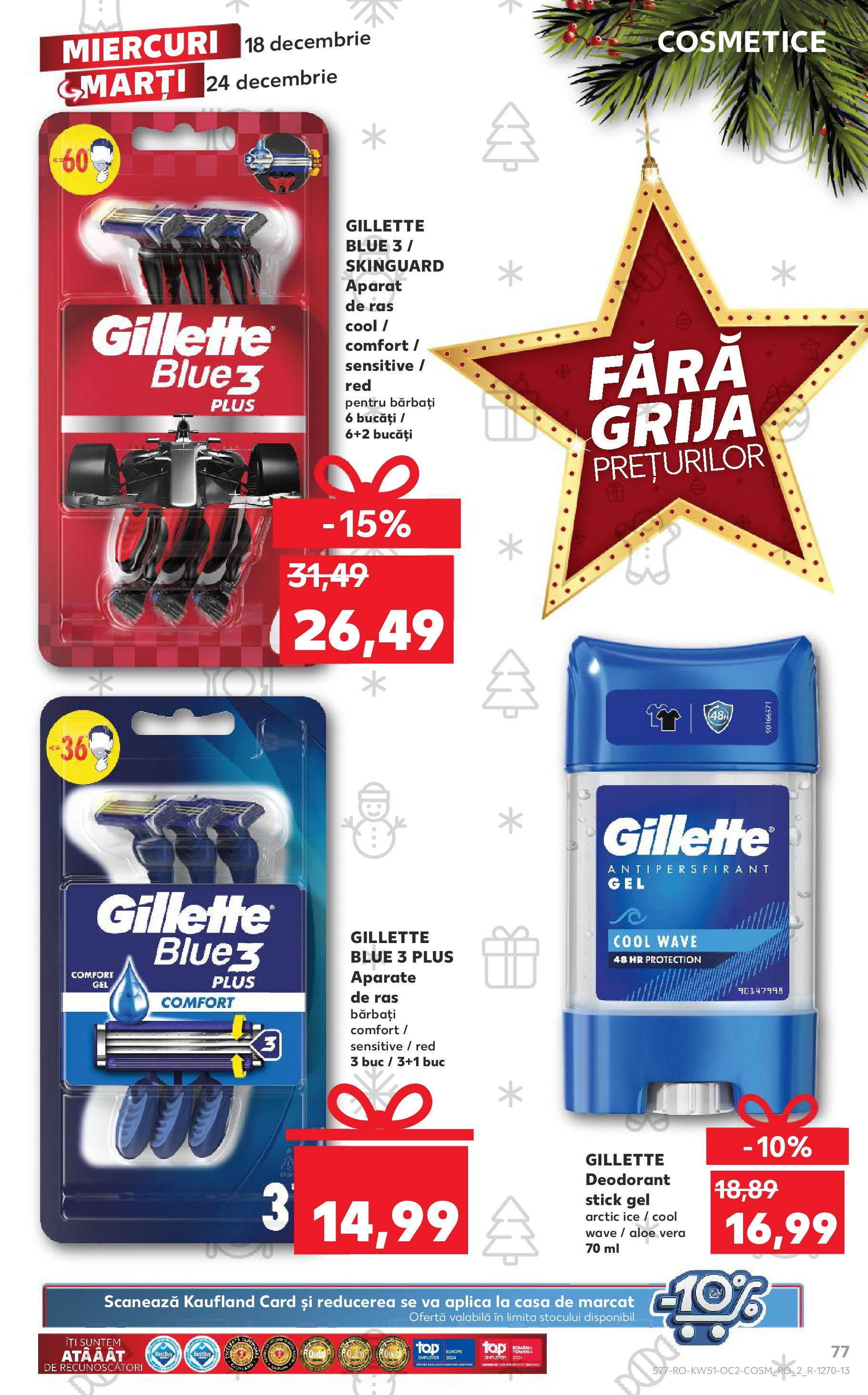 Kaufland - Catalog Kaufland până în data de 22.12.2024 17.12.2024 - Revista si Oferta | Pagină: 77 | Produse: Aloe vera, Deodorant, Antiperspirant