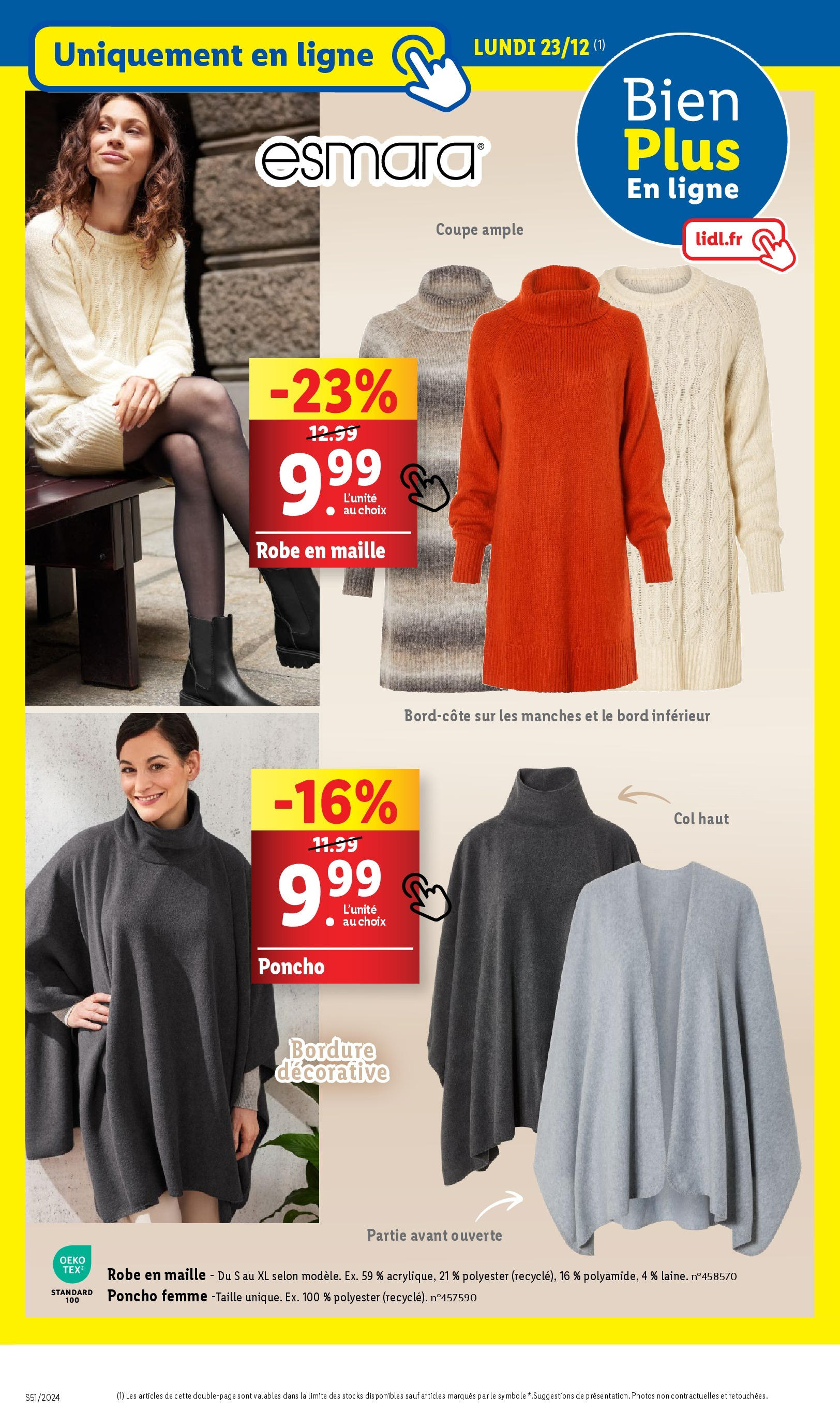 Catalogue LIDL du 17/12/2024 | Promo prospectus en ligne | Page: 32 | Produits: Robe