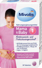 dm-drogerie markt Mivolis Mama & Baby 1 Tabletten 30 St - bis 15.02.2025