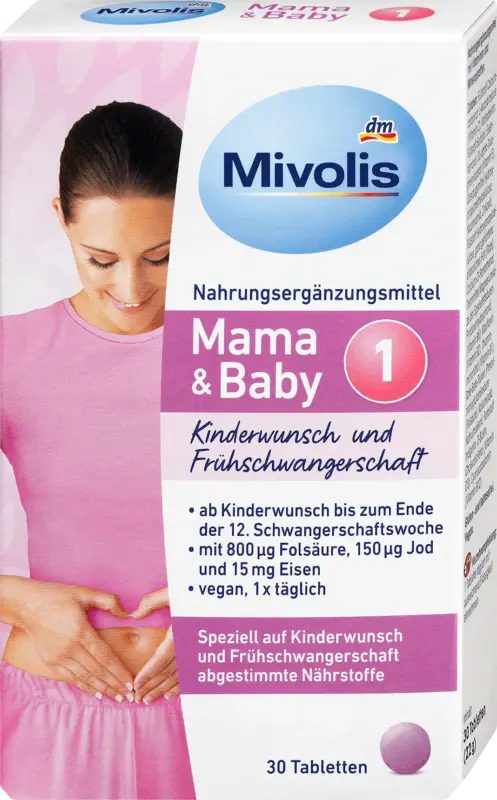 Mivolis Tabletten Mama & Baby 1