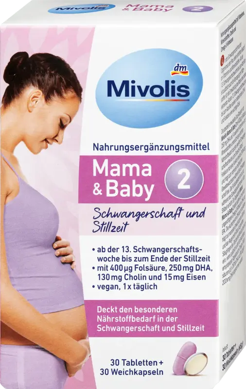 Mivolis Tabletten Mama & Baby 2