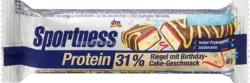 Sportness Proteinriegel 31%, Birthday-Cake Geschmack