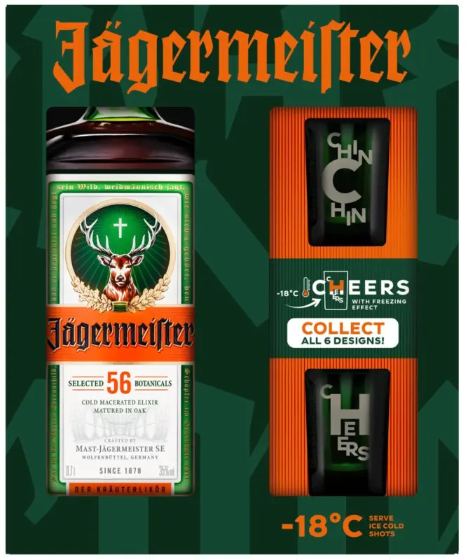 Jagermeister Ликьор различни видове