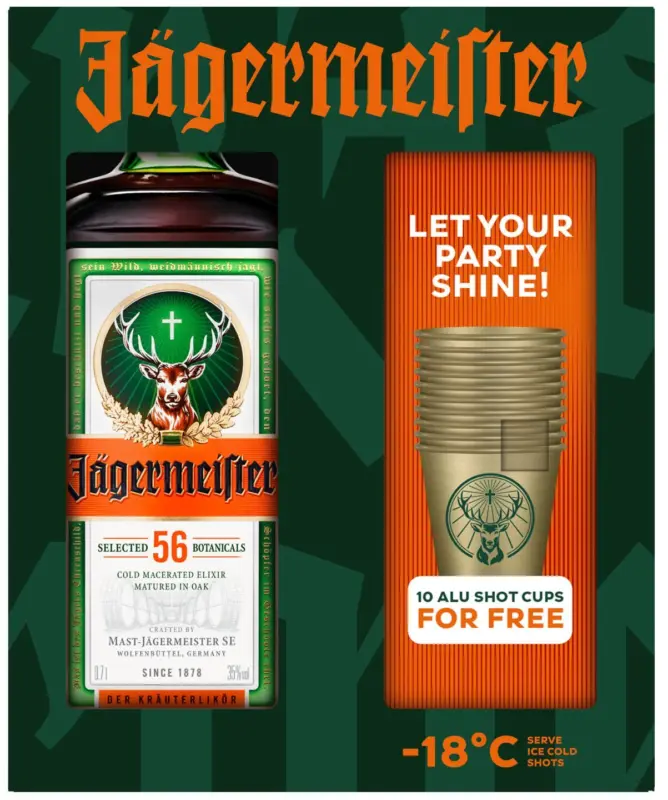 Jägermeister Ликьор различни видове