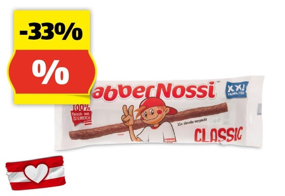 XXL Knabber Nossi Classic, 137,5 g (11 Stk.)