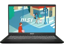 MSI Modern 15 B13M-1014 Notebook 15,6 Zoll, Full-HD, Intel® Core™ i5-1335U Prozessor, 16 GB RAM, 512 SSD, Windows 11 Home, Iris® X, Classic Black