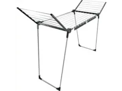 Leifheit 81690 Standtrockner Pegasus 150 Solid Slim Black