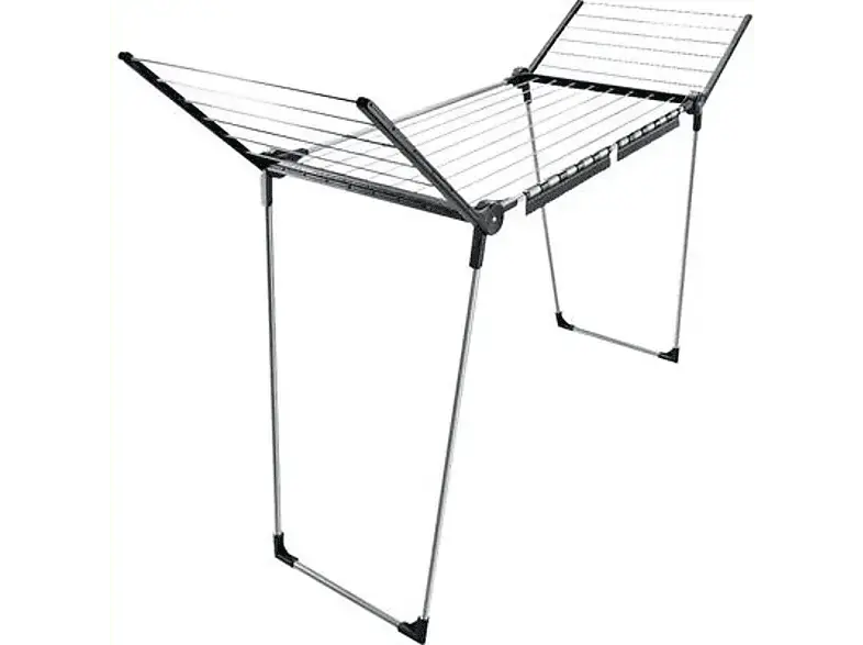 Leifheit 81690 Standtrockner Pegasus 150 Solid Slim Black