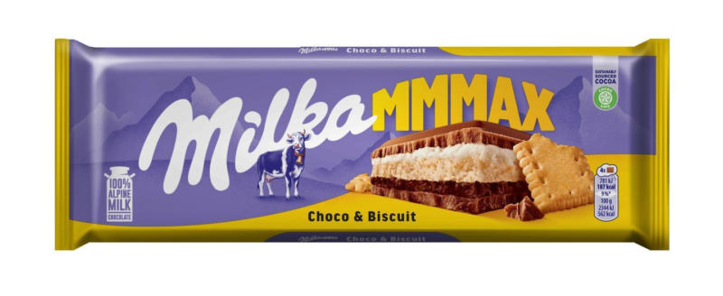 Milka Maxx Шокобисквита шоколад