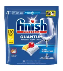Finish Таблетки за съдомиялна 100 и 120бр. различни видове