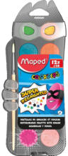 Kaufland хипермаркет Maped Водни бои с четка, 12 цвята - до 31-08-25