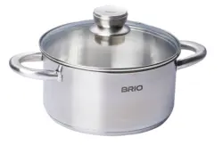 BRIO Тенджера Metallica 4,2 л, Ø22 х 11 см