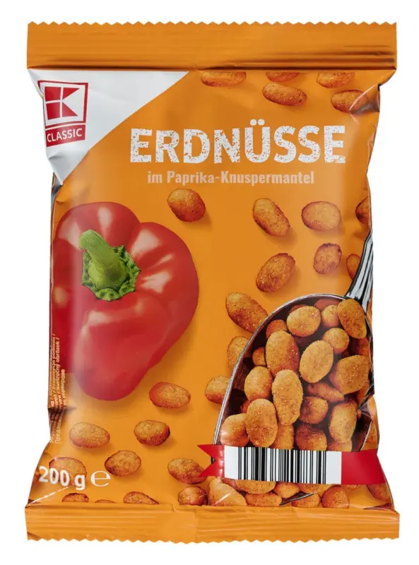 K-Classic Гарнирани фъстъци паприка