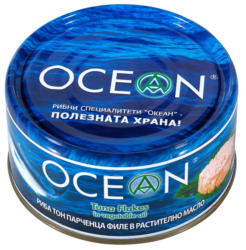 Ocean Риба тон парченца различни видове