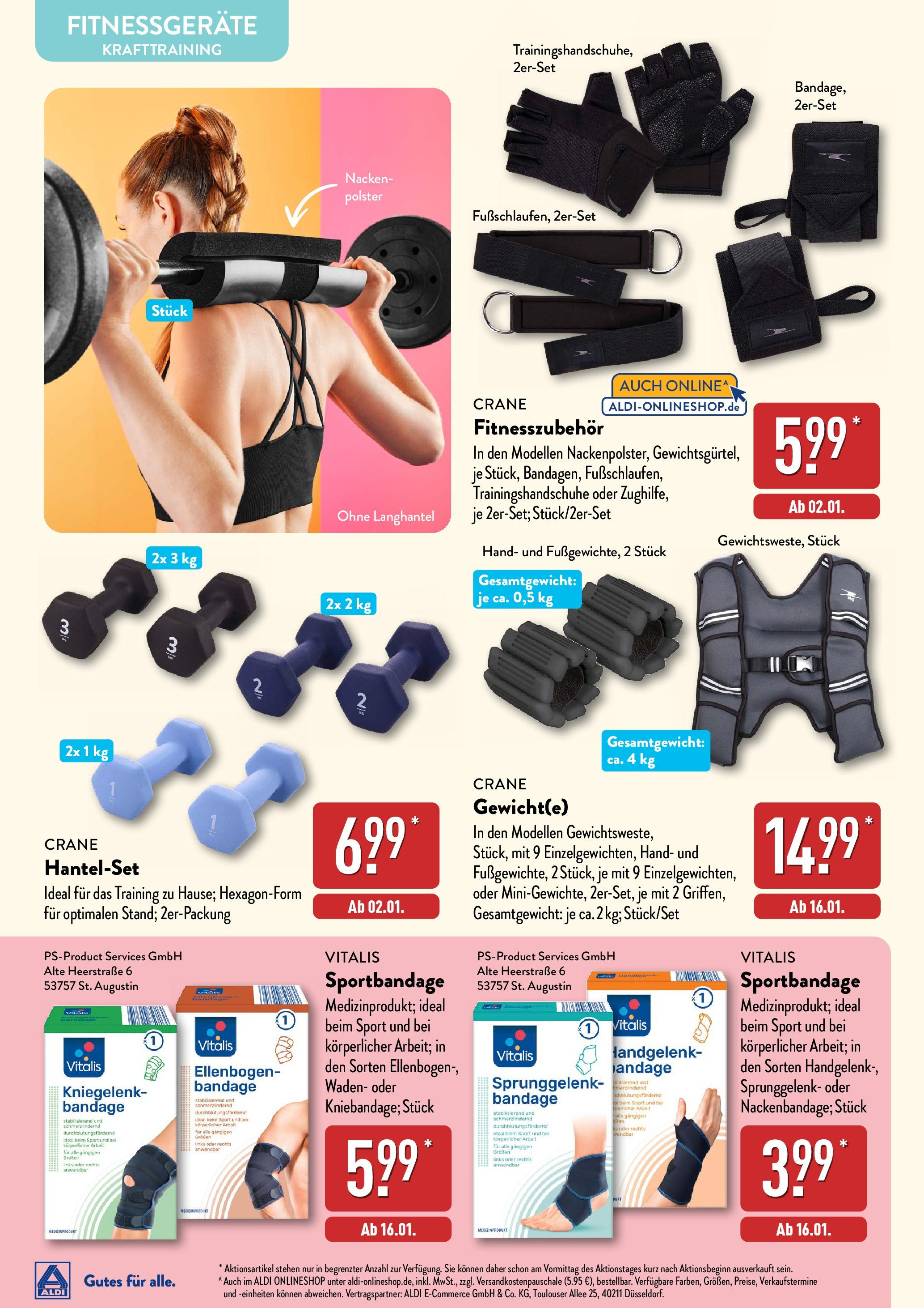 Aldi Fitness (ab 02.01.2025) » Angebote Online | Seite: 8