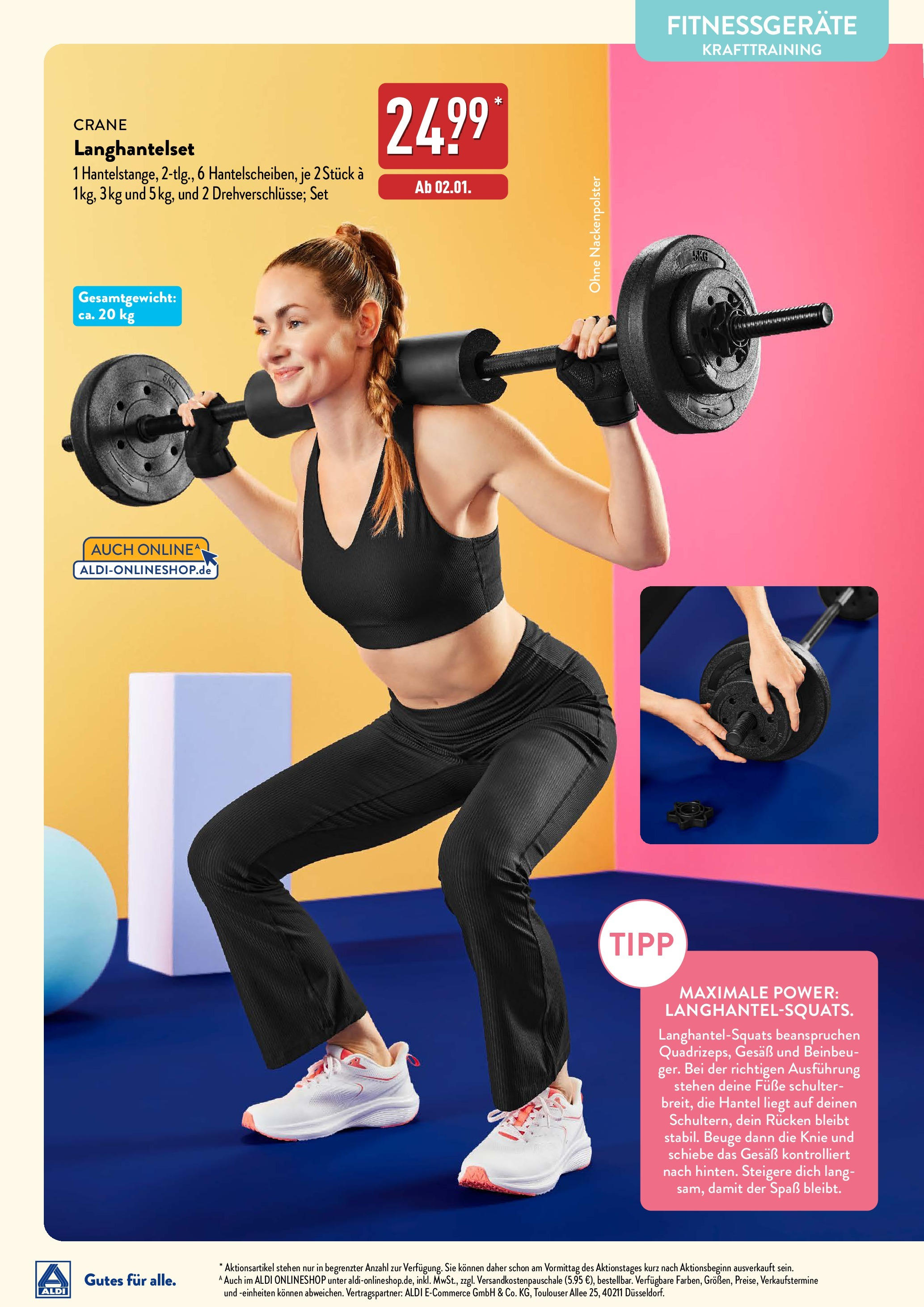 Aldi Fitness (ab 02.01.2025) » Angebote Online | Seite: 9