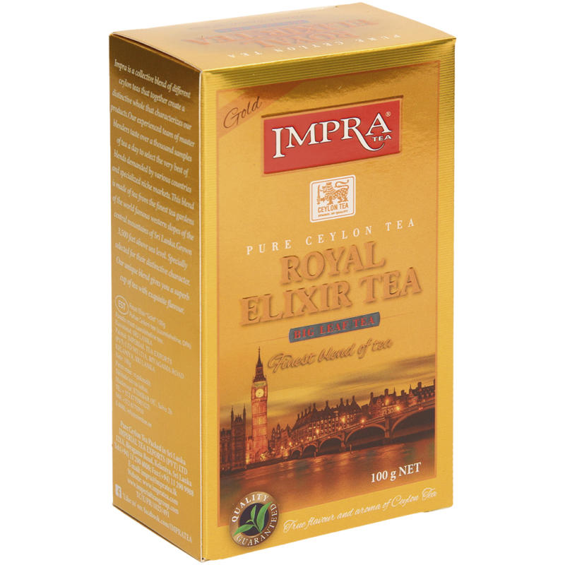 Royal Elixir Gold Big Leaf Tea - Schwarzer Tee