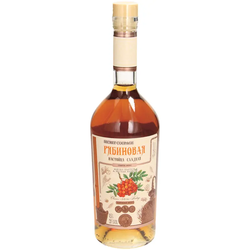 Ebereschenbeeren Lik&ouml;r mit Brandy 15% vol.