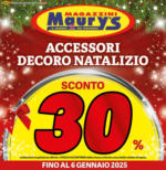 Maurys Accessori decoro Natalizio - al 06.01.2025