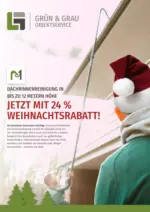 Grün & Grau Objektservice GmbH Grün & Grau Objektservice - Dachrinnenreinigung - bis 24.12.2024