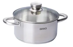 BRIO Тенджера Metallica 4,2 л, &Oslash;22 х 11 см