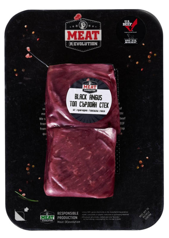 MEAT REVOLUTION Топ сърлойн стек Black Angus