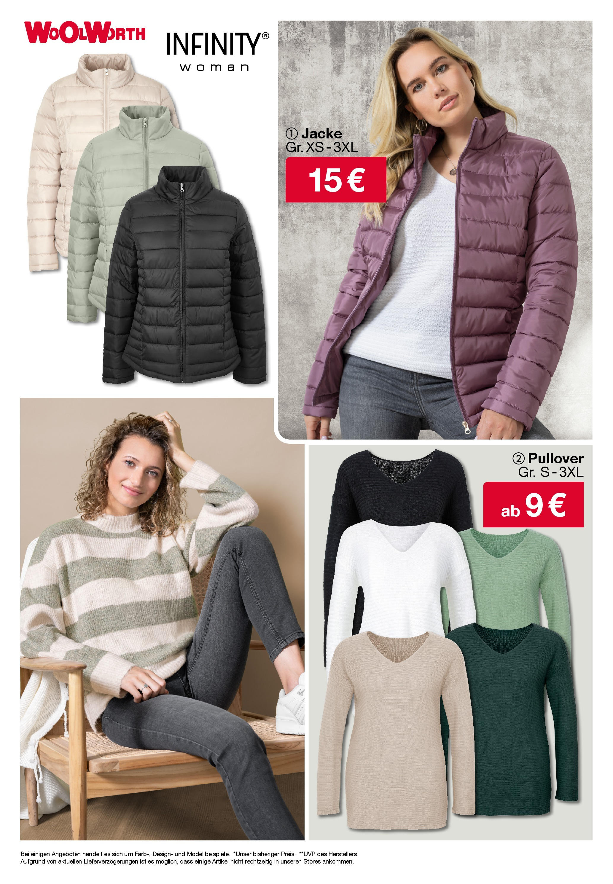 Woolworth Flugblatt von 17.12.2024 - Aktuelle Angebote | Seite: 37 | Produkte: Pullover, Jacke