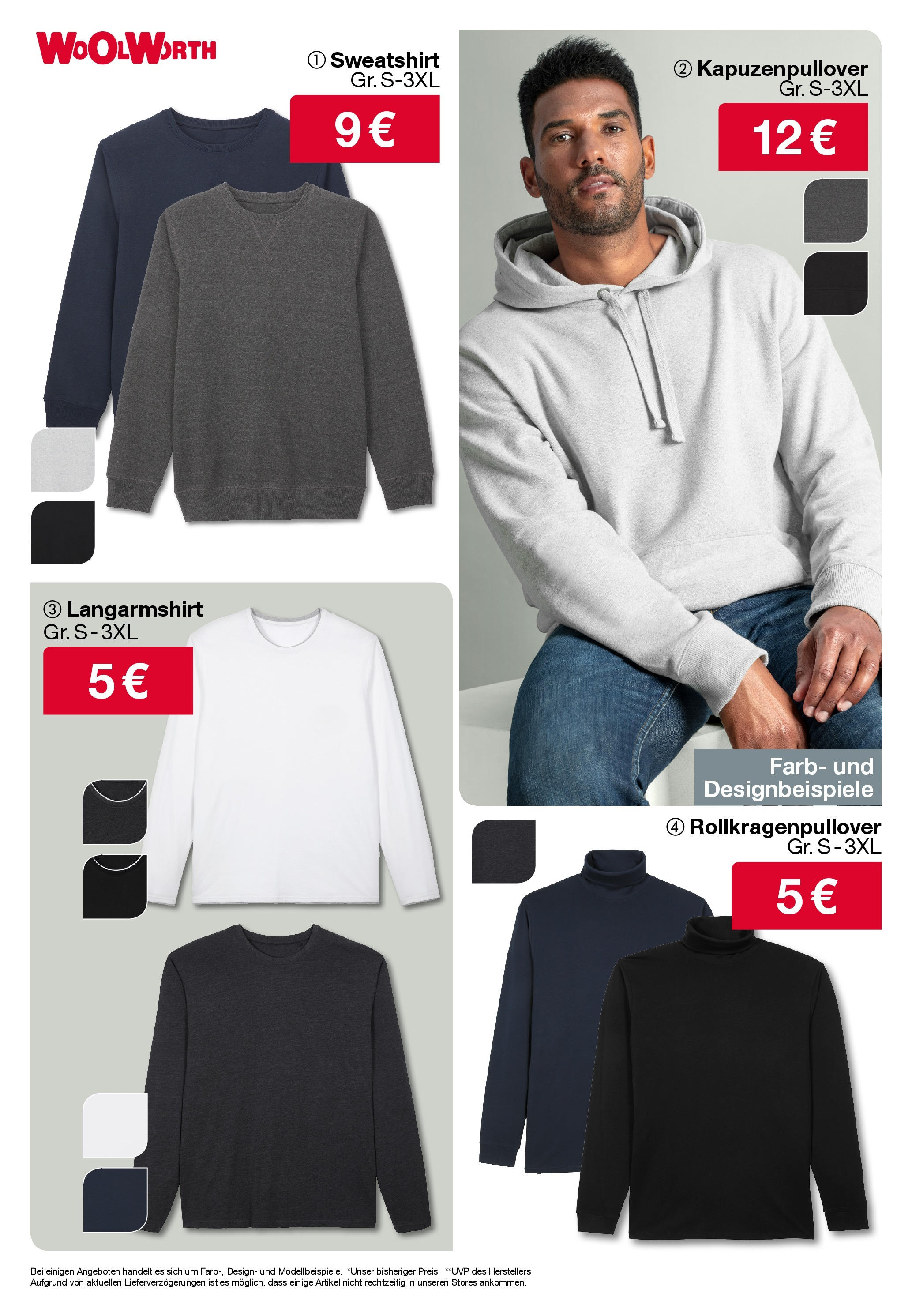 Woolworth Flugblatt von 17.12.2024 - Aktuelle Angebote | Seite: 39 | Produkte: Kapuzenpullover