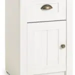 JYSK JYSK Noptieră MARKSKEL 1 sertar alb/stejar natur