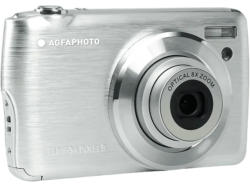 AgfaPhoto Realishot DC8200SL Digitalkamera, 8x optical Zoom, Full HD Video, 18 MP Foto, 2.7 Zoll LCD, Silber