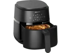 Philips NA 2290/00 2000 Series Airfryer Heißluftfritteuse (4,2 l, 1500 Watt, Schwarz)