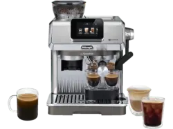 De'Longhi EC9455.M La Specialista Touch Espressomaschine (Edelstahl/Schwarz, Kegelmahlwerk mit Sensor-Grinding Technologie, 1450 Watt, 15 bar)