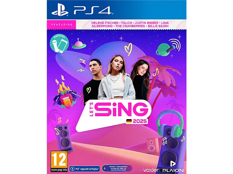 Let's Sing 2025 German Version - [PlayStation 4]