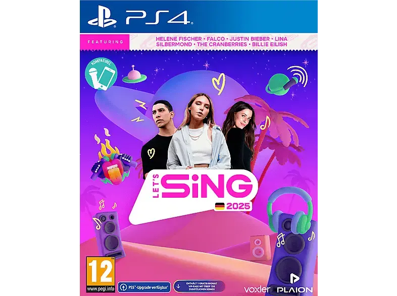 Let's Sing 2025 German Version - [PlayStation 4]
