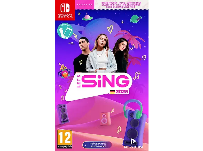 Let's Sing 2025 German Version - [Nintendo Switch]