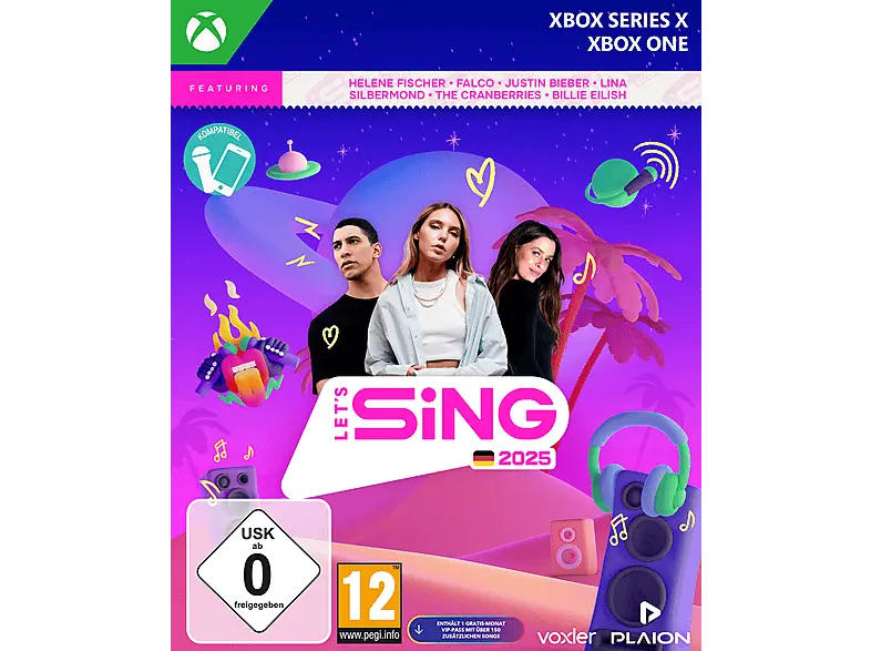 Let's Sing 2025 German Version - [Xbox Series X & Xbox One]