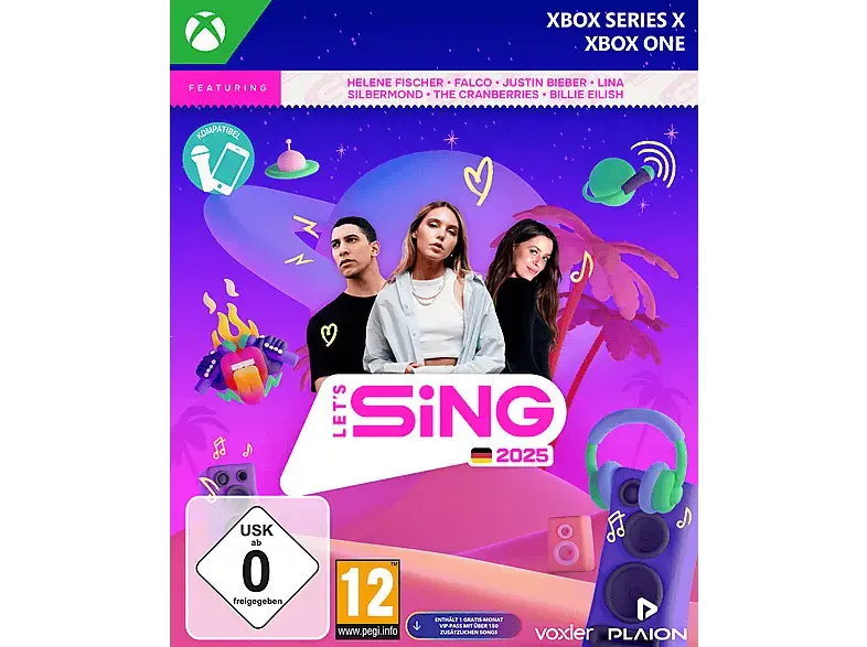 Let's Sing 2025 German Version - [Xbox Series X & Xbox One]