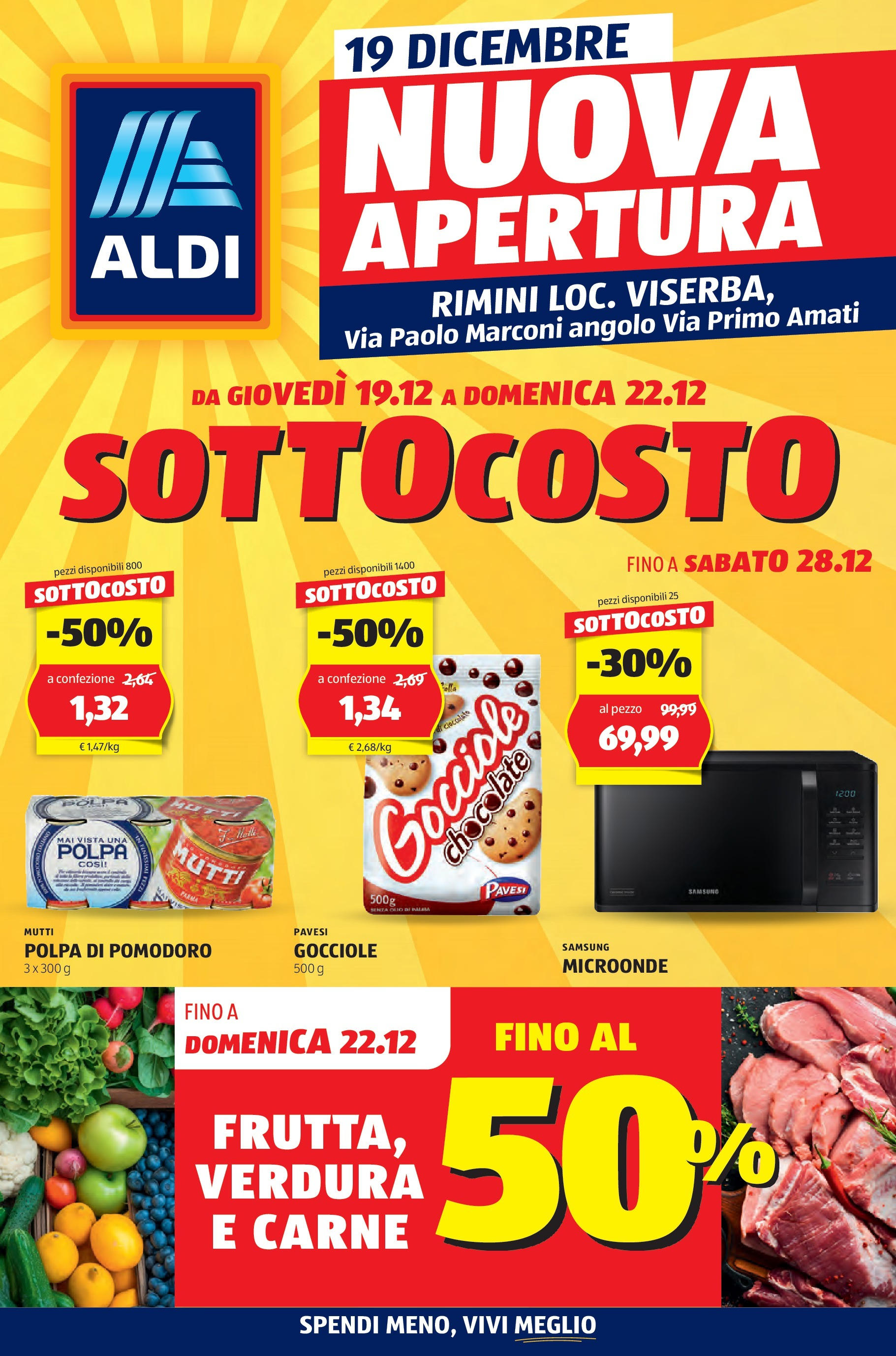 Volantino Aldi valido da 19/12/2024 numero di pagina 1