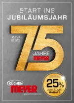 Küchen Meyer GmbH Küchen Meyer - 75 Jahre - gültig bis 31.01.2025 - bis 08.01.2025